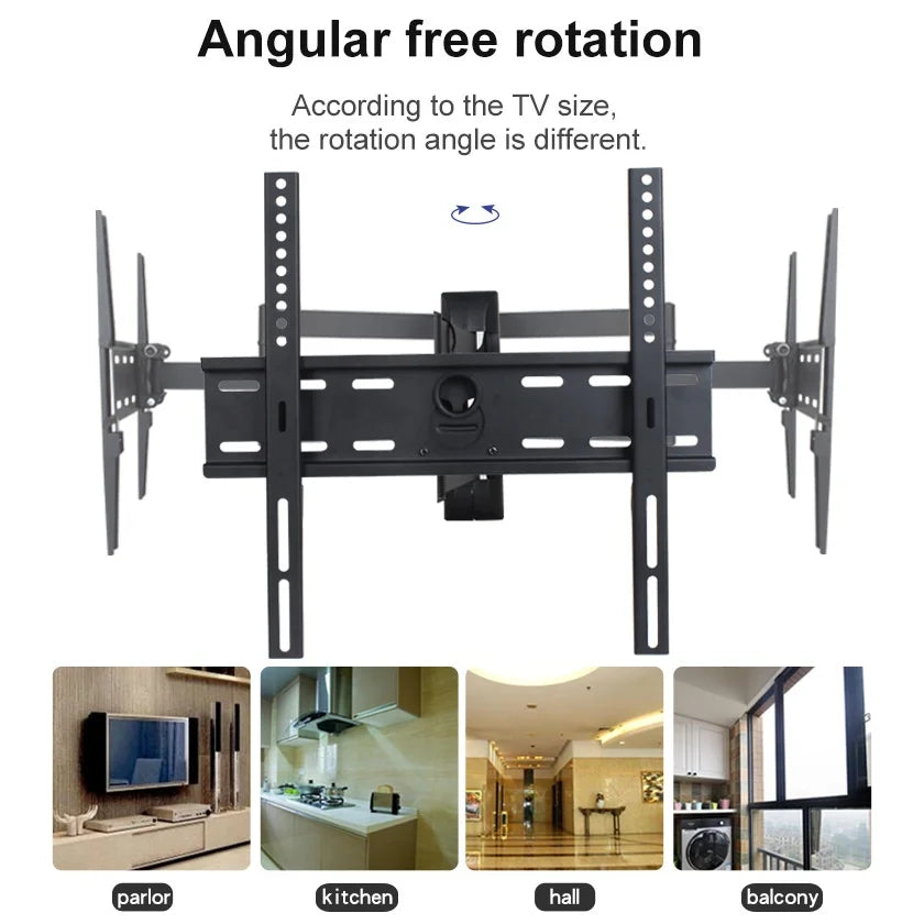 32"-58" Plasma Screen TV Wall Mount Full Motion Articulating Arms Soporte Tilt Bracket Support Wall Mount Holder Stand DY403