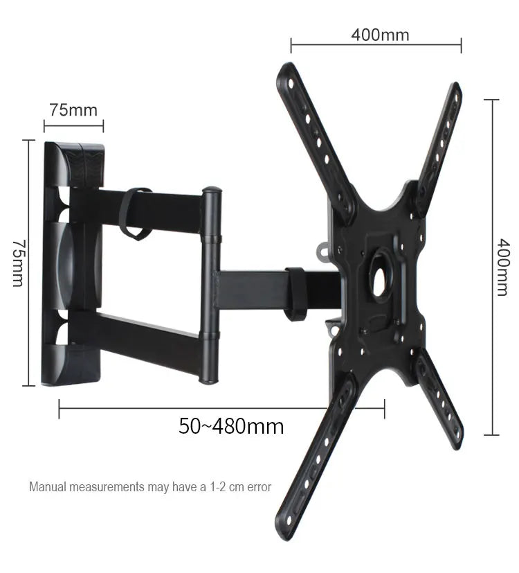 32"-58" Plasma Screen TV Wall Mount Full Motion Articulating Arms Soporte Tilt Bracket Support Wall Mount Holder Stand DY403